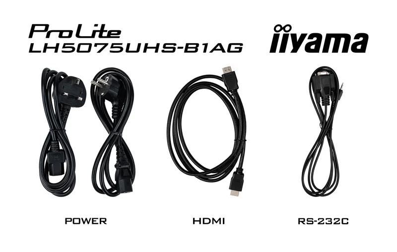 iiyama ProLite LH-75UHS-B1AG – 4K UHD-Display für Business-Kommunikation & Digital Signage