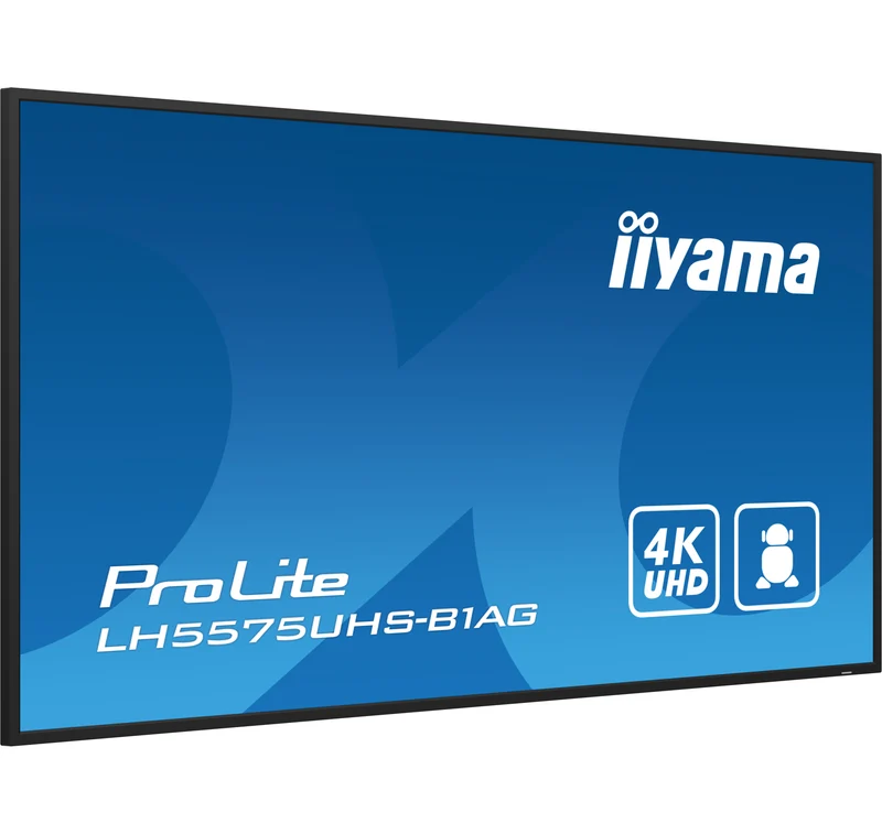 iiyama ProLite LH-75UHS-B1AG – 4K UHD-Display für Business-Kommunikation & Digital Signage