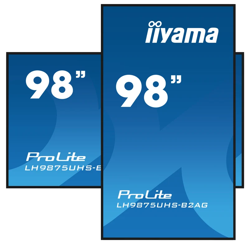 iiyama ProLite LH-75UHS-B1AG – 4K UHD-Display für Business-Kommunikation & Digital Signage