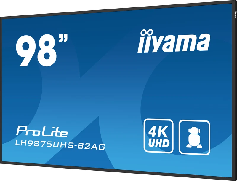 iiyama ProLite LH-75UHS-B1AG – 4K UHD-Display für Business-Kommunikation & Digital Signage
