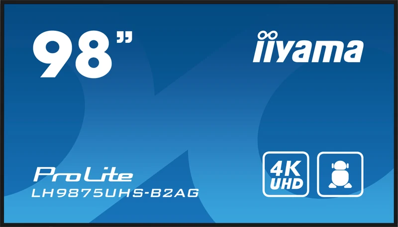 iiyama ProLite LH-75UHS-B1AG – 4K UHD-Display für Business-Kommunikation & Digital Signage