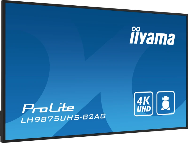 iiyama ProLite LH-75UHS-B1AG – 4K UHD-Display für Business-Kommunikation & Digital Signage