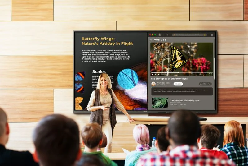 ViewSonic IFP110 110" 4K UHD Touchdisplay – Für beeindruckende Präsentationen