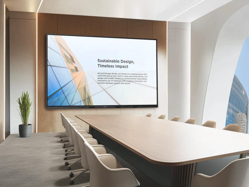 ViewSonic IFP110 110" 4K UHD Touchdisplay – Für beeindruckende Präsentationen
