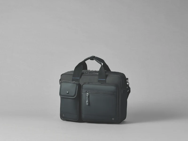 AGVA 16" Resilient Laptop Briefcase (Black)