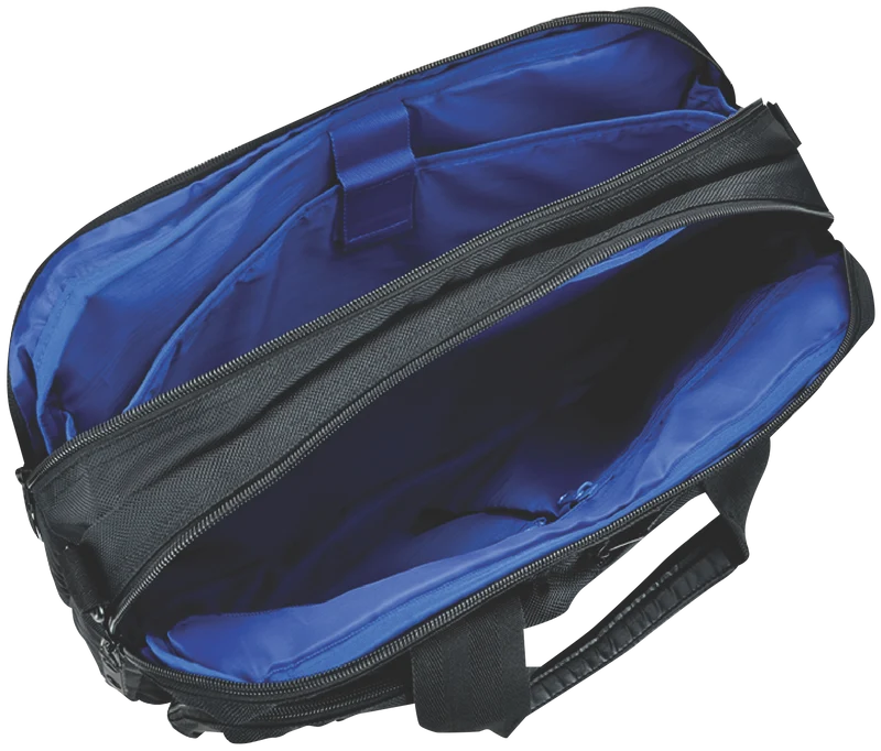 AGVA 16" Resilient Laptop Briefcase (Black)