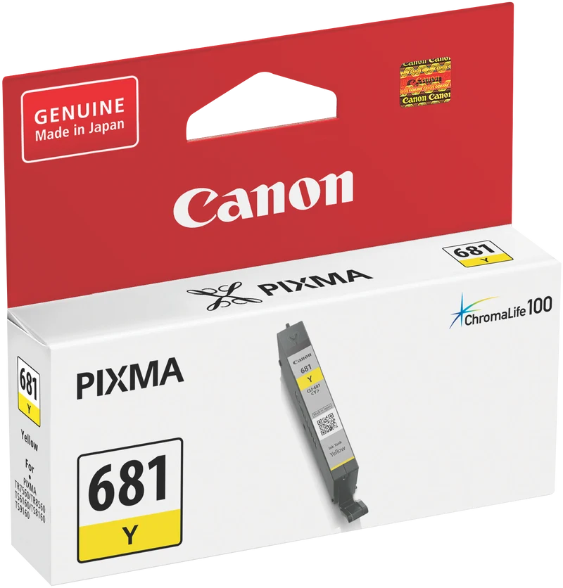 Canon CLI681Y Yellow Ink Cartridge