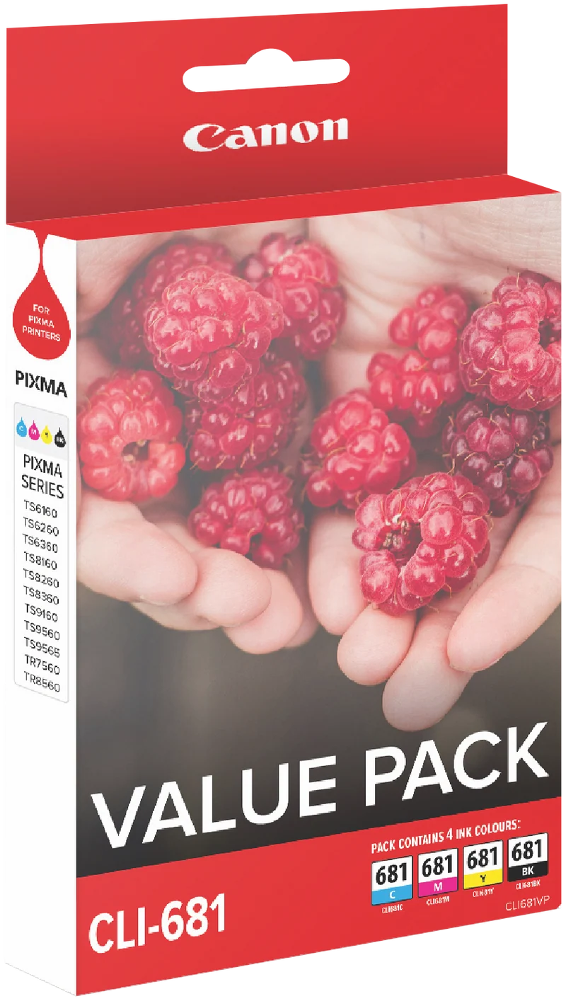 Canon CLI681VP Value Pack Ink Cartridge