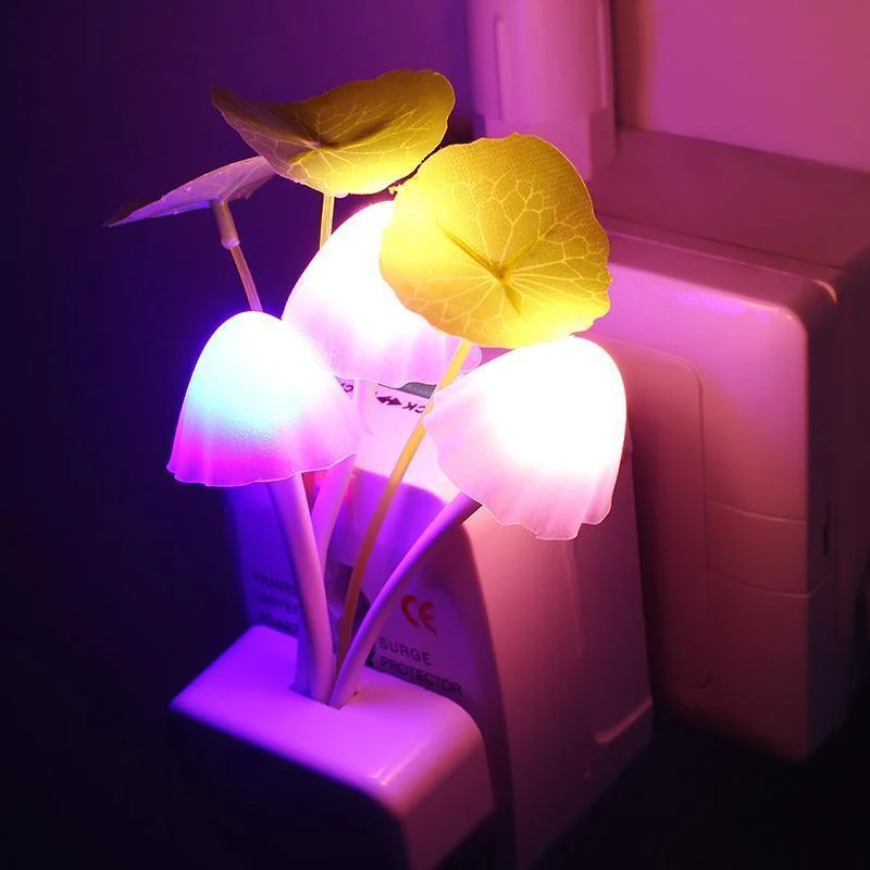 LED Mushroom Night Lamp