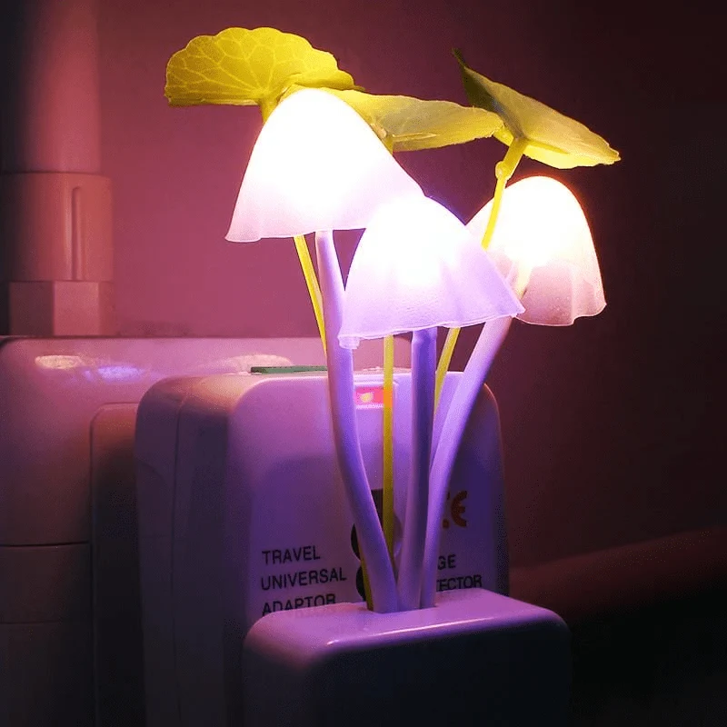LED Mushroom Night Lamp