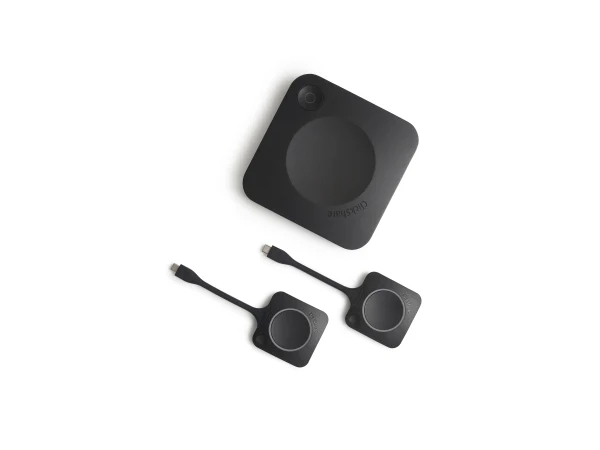 Barco ClickShare CX-30 Gen.2 – Drahtloses Konferenzsystem für Hybrid-Meetings inkl. 2 USB-C Buttons