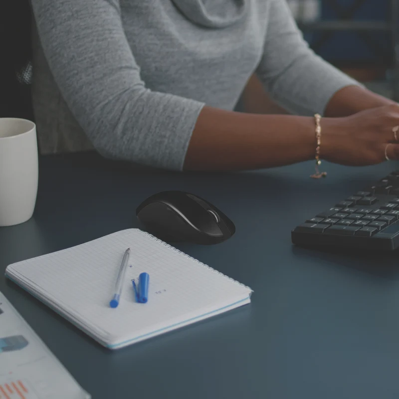 Laser Ergonomic Wireless Mouse