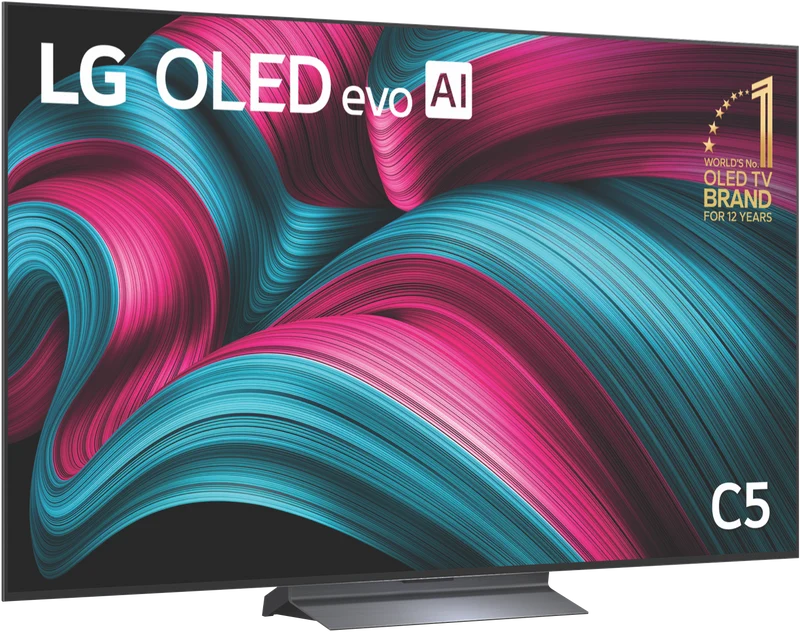 LG 65" OLED EVO C5 AI UHD 4K Smart TV 2025