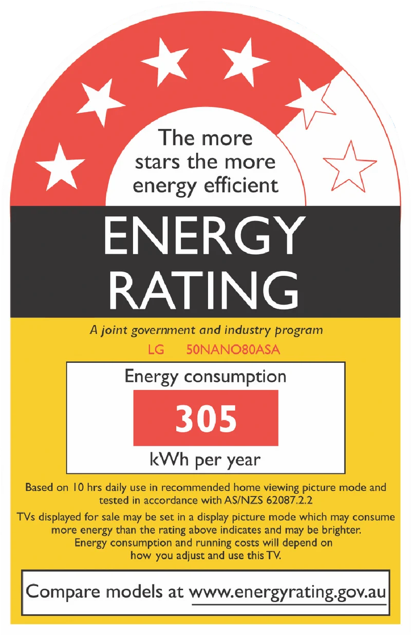 LG 50" NANO80A AI LED UHD 4K Smart TV 2025