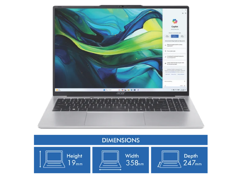 Acer Aspire Lite 16 16" i5 8GB 512GB Laptop