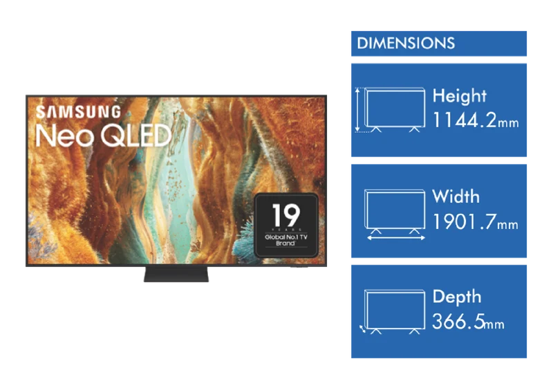 Samsung 85" QN70F NEO QLED 4K Mini LED Smart AI TV 2025