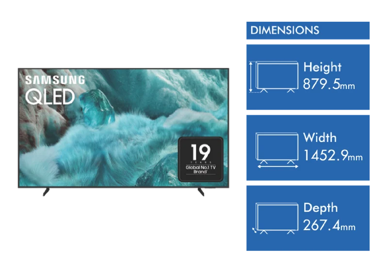 Samsung 65" Q7F QLED 4K Smart TV 2025