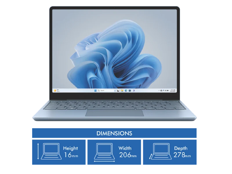 Microsoft Surface Laptop Go 3 i5 8GB 256GB Ice Blue