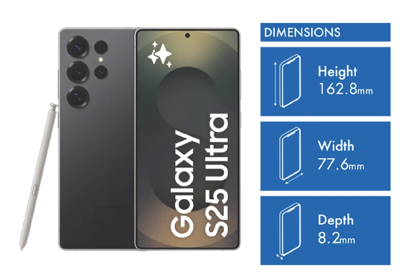 Samsung Galaxy S25 Ultra 512GB Titanium Black