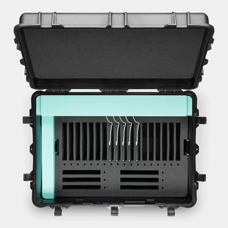 TransformerCase T24 LX Ladekoffer für bis zu 24 Geräte (mit max. 11") via Steckdosen