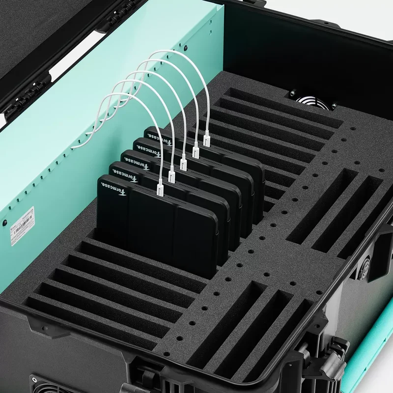 TransformerCase T24 LX Ladekoffer für bis zu 24 Geräte (mit max. 11") via Steckdosen