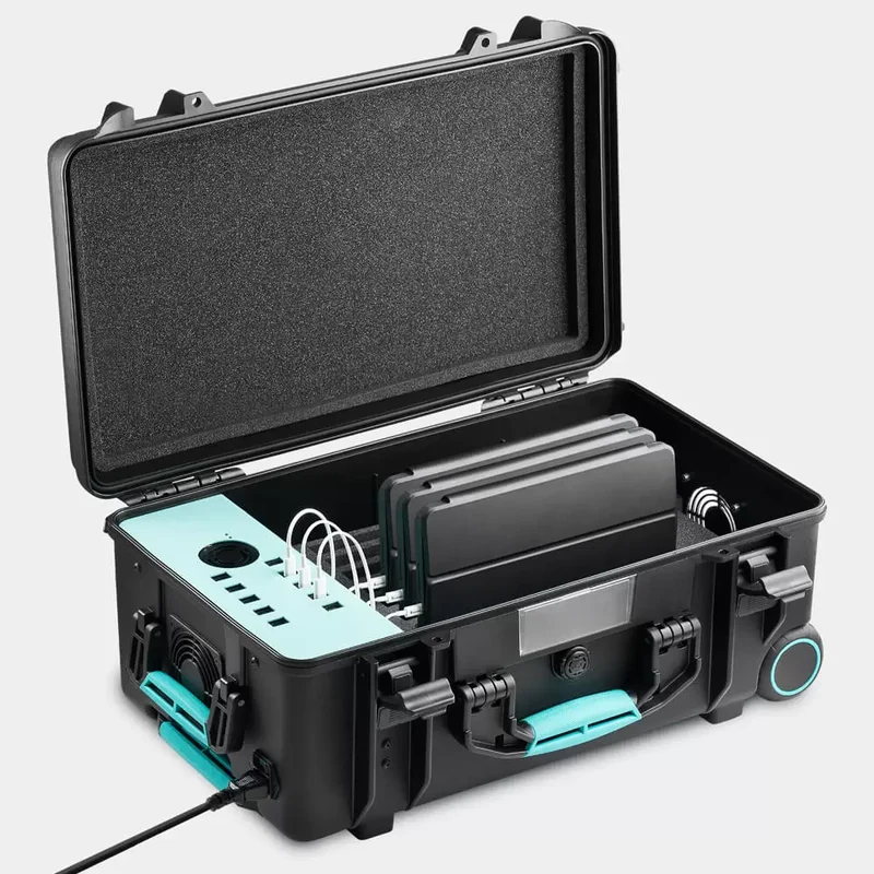 TransformerCase T10 Sync & Charge für bis zu 10 Geräte via USB (Airplane Size)
