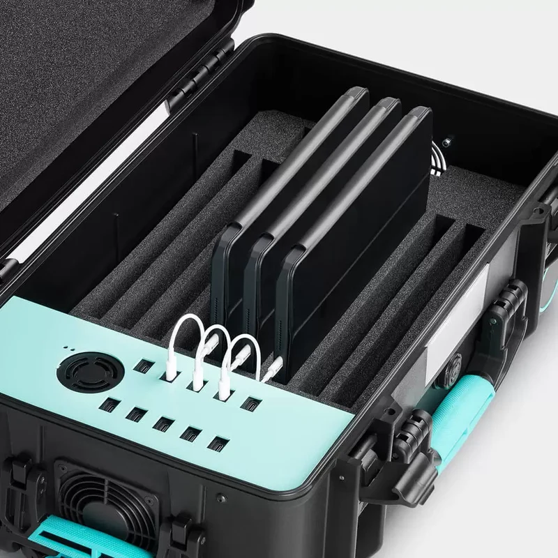 TransformerCase T10 Sync & Charge für bis zu 10 Geräte via USB (Airplane Size)