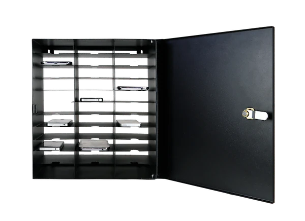 LEBA NoteBox Phones 32, Black, Storage without charge