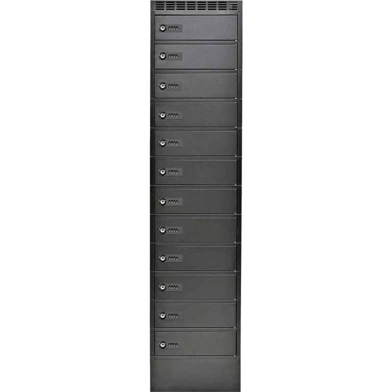 LEBA NoteLocker Ladeschrank für 12 Laptop/Tablet (mit max. 17") via USB-A