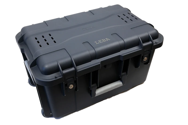 LEBA NoteCase Columbus Sync Ladekoffer für 16 Tablet (bis zu 11") via USB-C