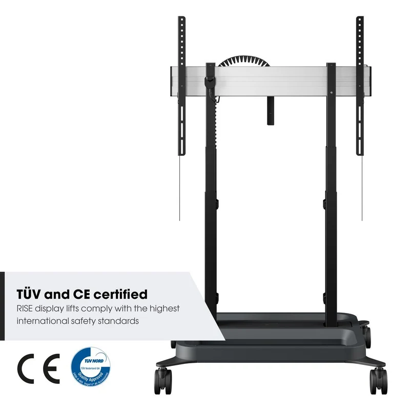 Vogel's RISE 5308 Trolley mit elektrischer Höhenverstellung, schwarz