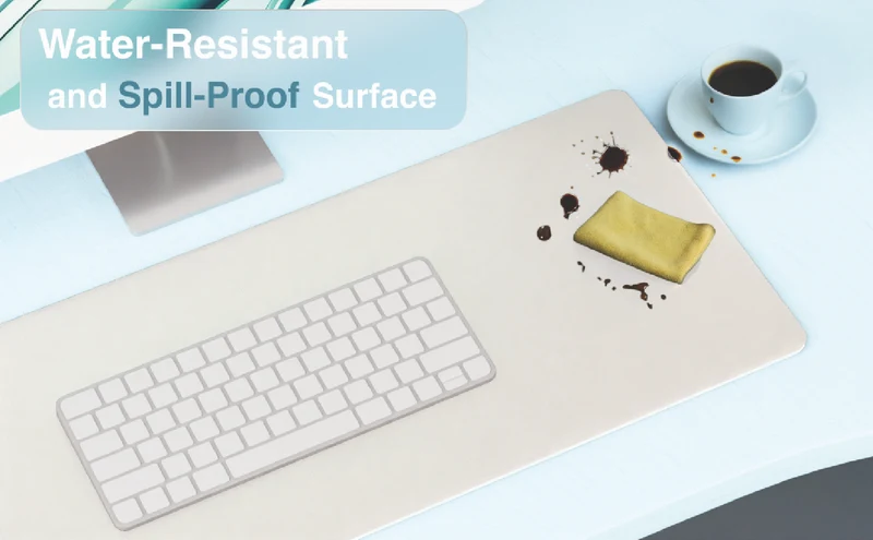 Laser ChargeCore Wireless Charging Desk Mat (Grey)