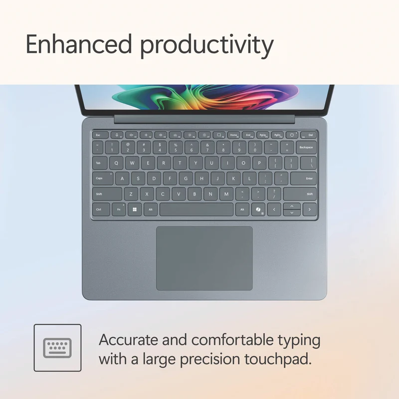 Microsoft Surface Laptop Copilot+ PC 13" Snapdragon X Plus 8 Core 16GB 512GB -Ocean