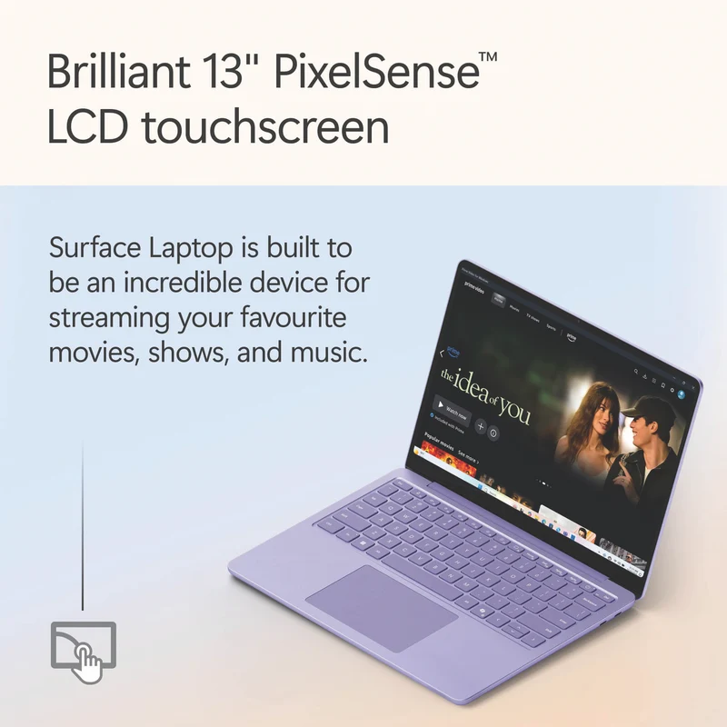Microsoft Surface Laptop Copilot+ PC 13" Snapdragon X Plus 8 Core 16GB 512GB -Violet