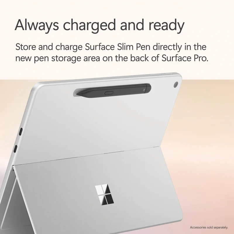Microsoft Surface Pro Copilot+ PC 12" Snapdragon X Plus 8 Core 16GB 256GB -Platinum