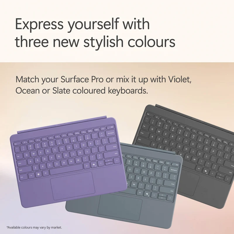 Microsoft Surface Pro Copilot+ PC 12" Snapdragon X Plus 8 Core 16GB 512GB -Violet