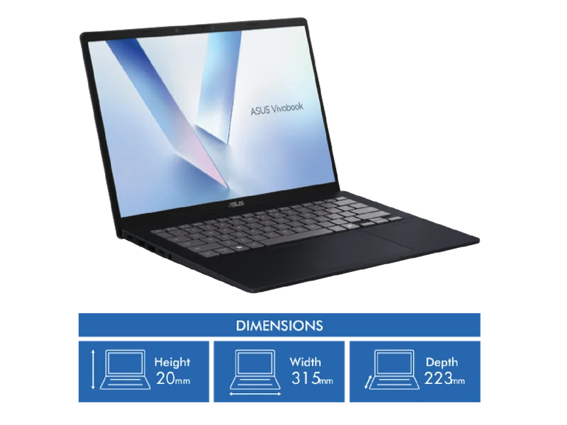 Asus Vivobook 14 14" Copilot+ 16GB 512GB Laptop