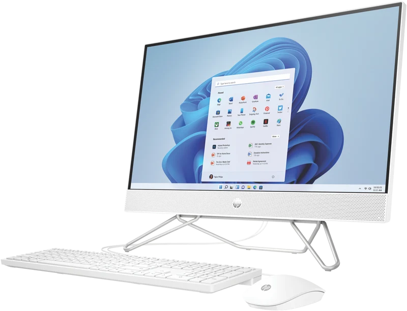 HP 23.8" Pentium Silver J5040 8GB 256GB Win 11 AIO