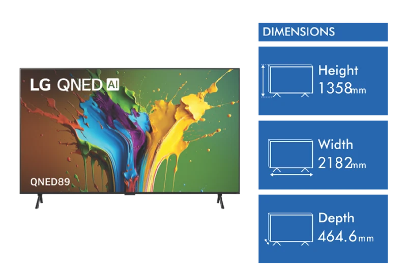 LG 98" QNED89 4K Full Array LED Smart TV 24