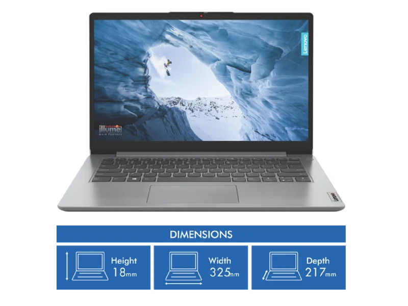 Lenovo IdeaPad Slim 1i 14" Celeron 4GB 128GB + M365 Laptop