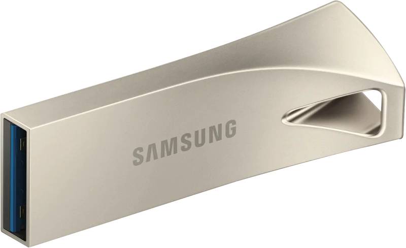 Samsung 128GB Bar Plus USB 3.1 Flash Drive (Champagne Silver)