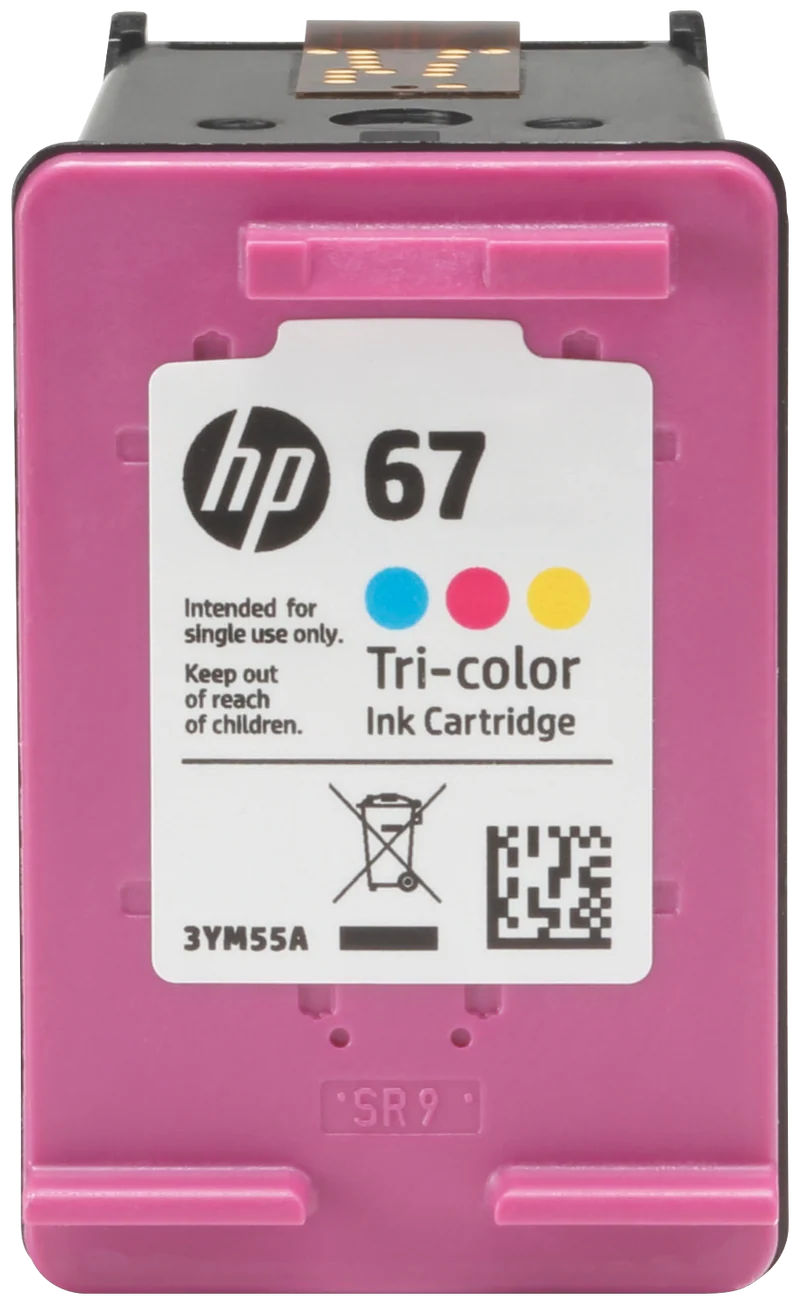 HP 67 Tri-color Original Ink Cartridge