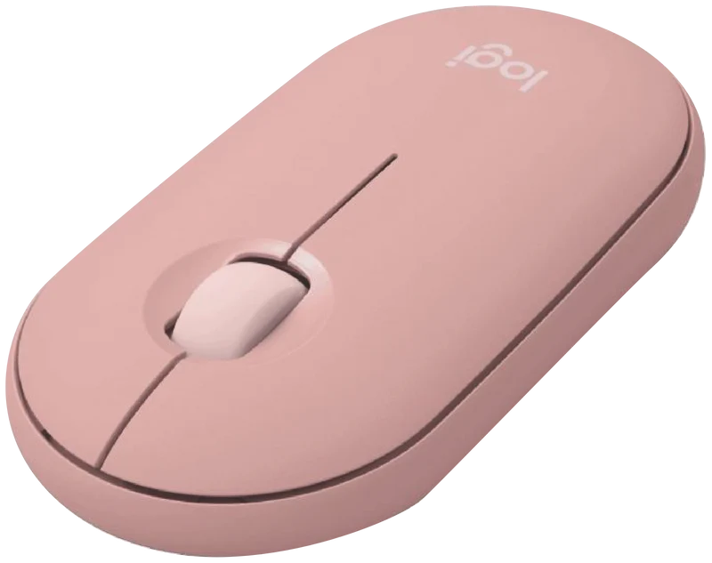 Logitech M350s Pebble Wireless Mouse (Rose)