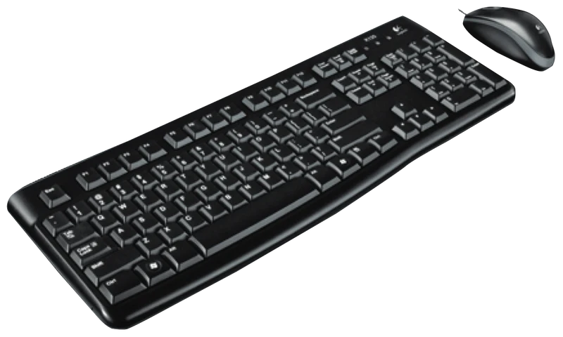 Logitech Corded Mouse and Keyboard MK120