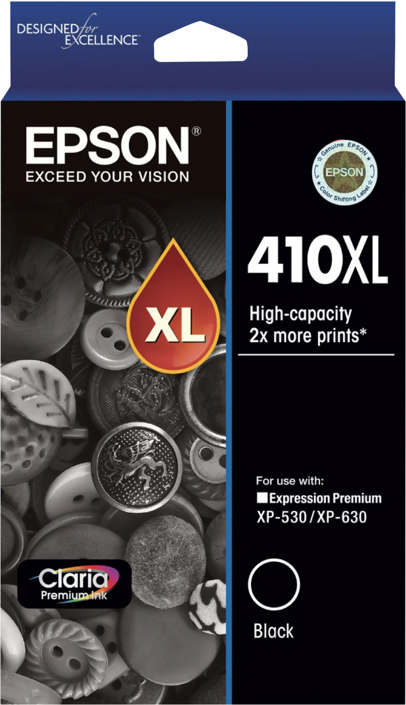 Epson 410 XL - Black Ink Cartridge