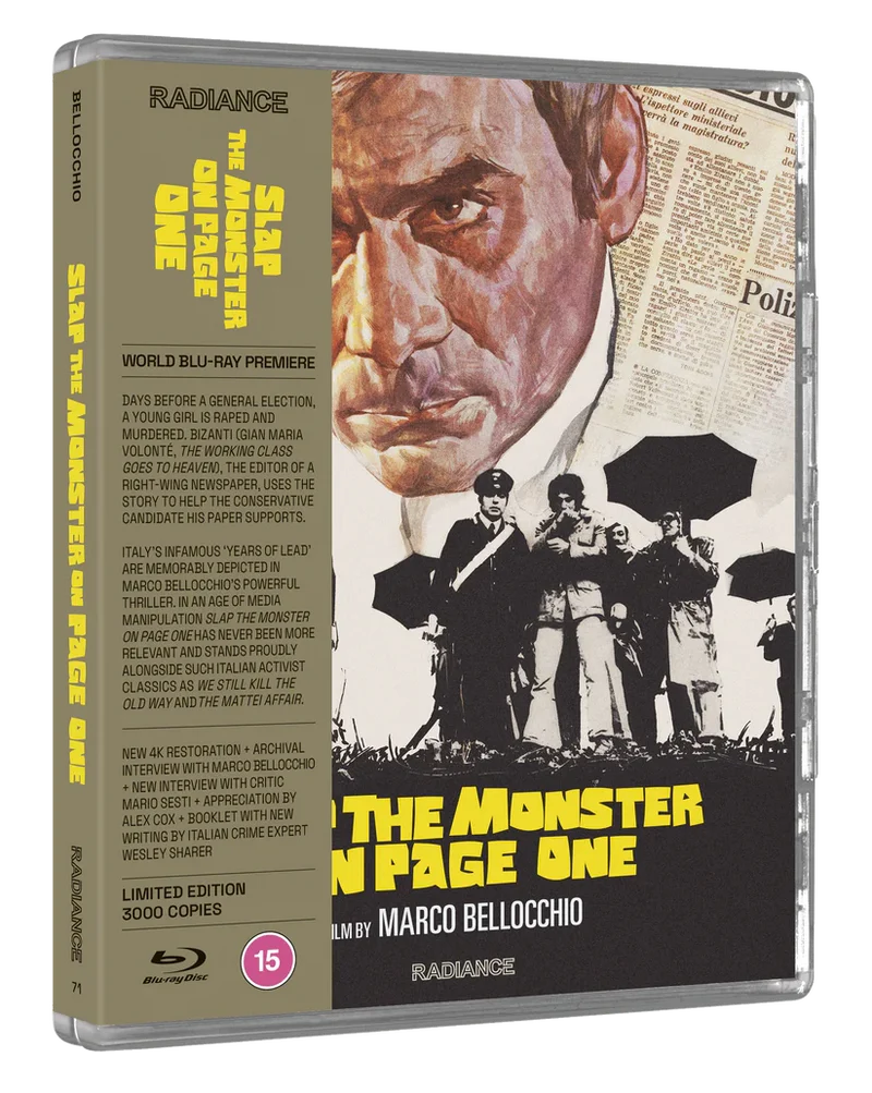 Slap the Monster on Page One Blu-ray