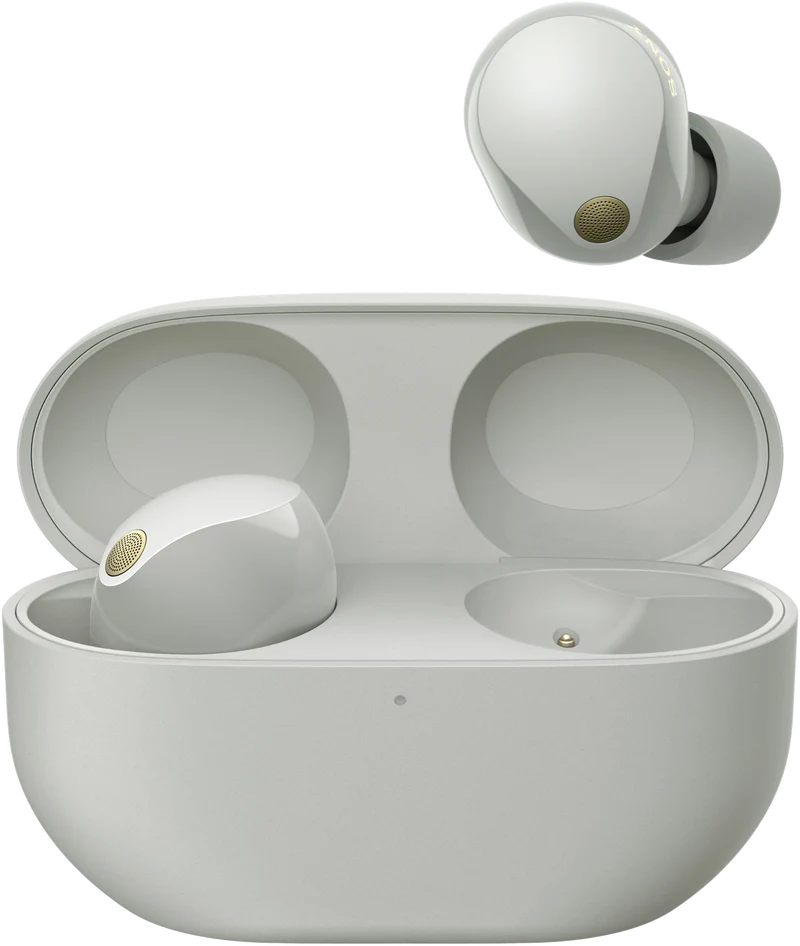 Sony WF-1000XM5 Noise Cancelling Earbuds - Silver