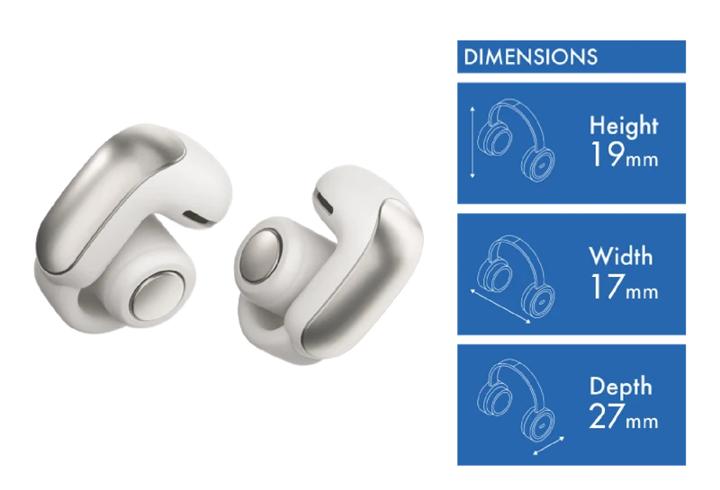 Bose Ultra Open Earbuds - White
