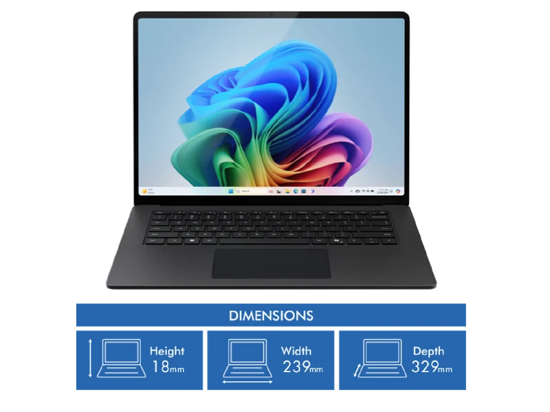 Microsoft Surface Laptop (7th Ed) Copilot+ PC 15" X Elite 12 Core 16GB 512GB - Bk