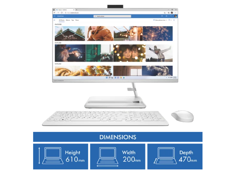Lenovo IdeaCentre 3 27" i7 16G 1TB Touch Screen AIO
